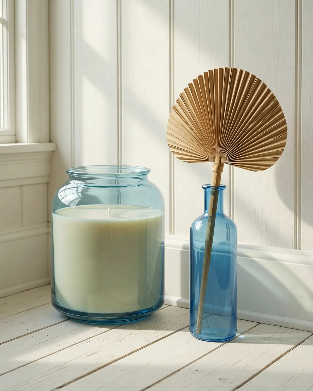 Candle and Reed Diffuser Set, 1 candle and 1 reed diffuser